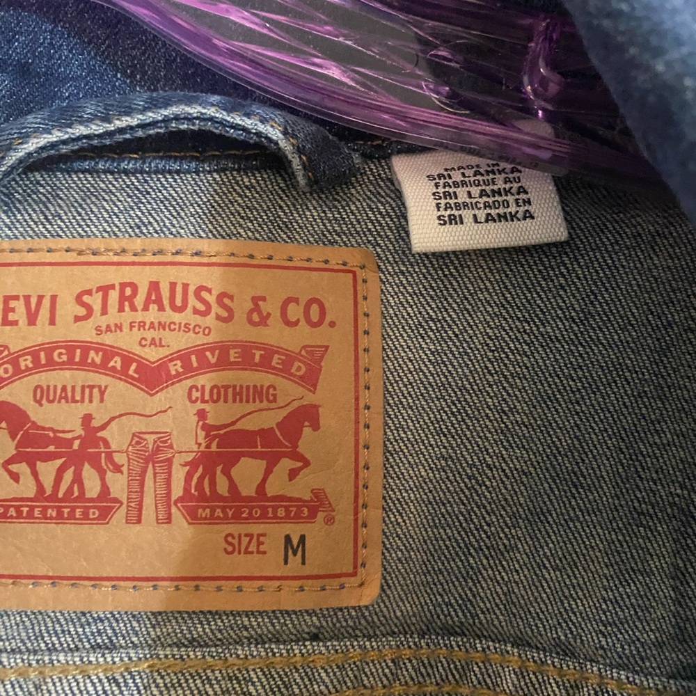 Jean Jacket by Levi Women’s Size M Worn Twice